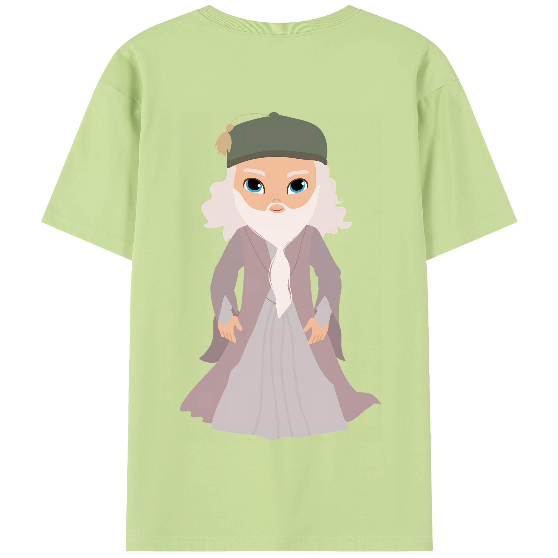 （画像用） Harry Potter ハリー・ポッターシリーズ 綿100％半袖Tシャツ（背面プリント）